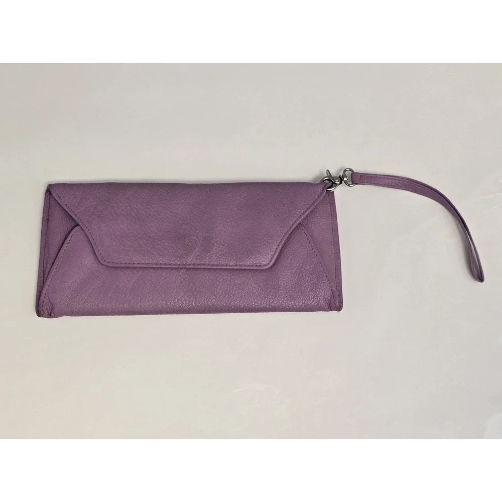 Pink 100% Genuine Leather RFID Protected Women's Multipurpose Wallet 9